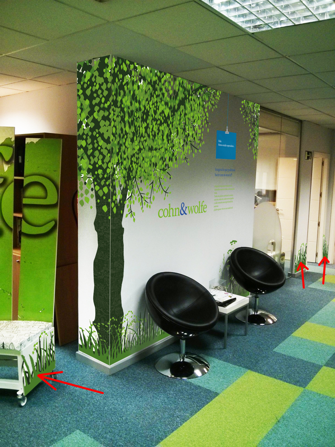 Recepción Oficina Cohn Wolfe