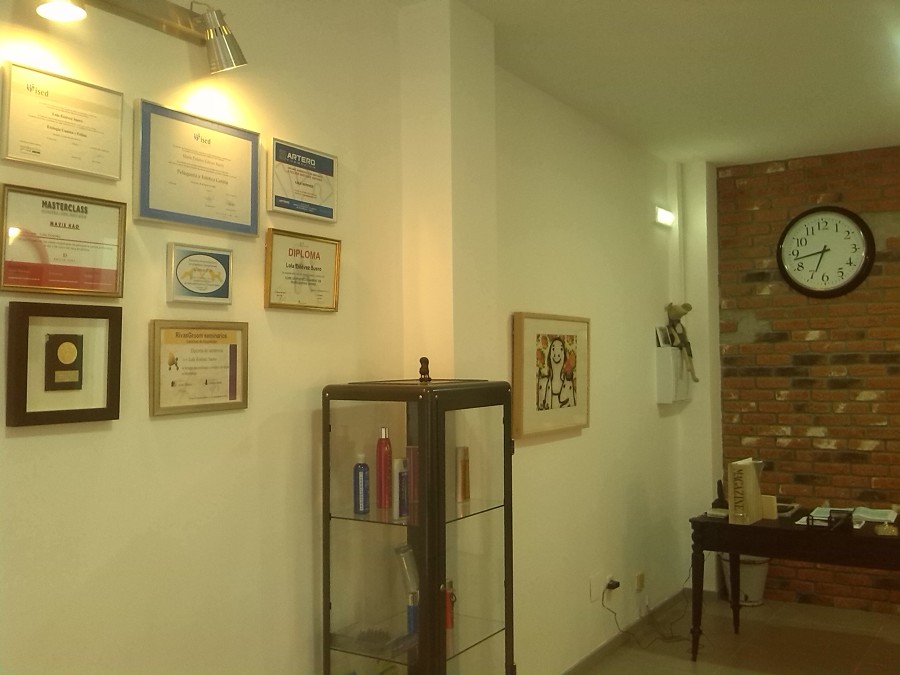 Recepción peluquería