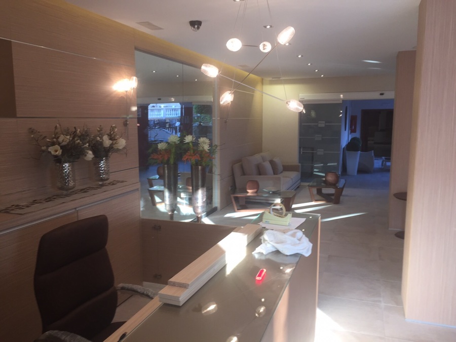 recepción terminada