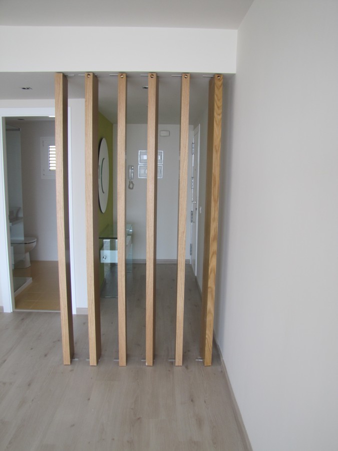 Recibidor visto desde salón-comedor 