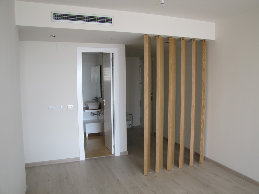 Recibidor visto desde salón-comedor 