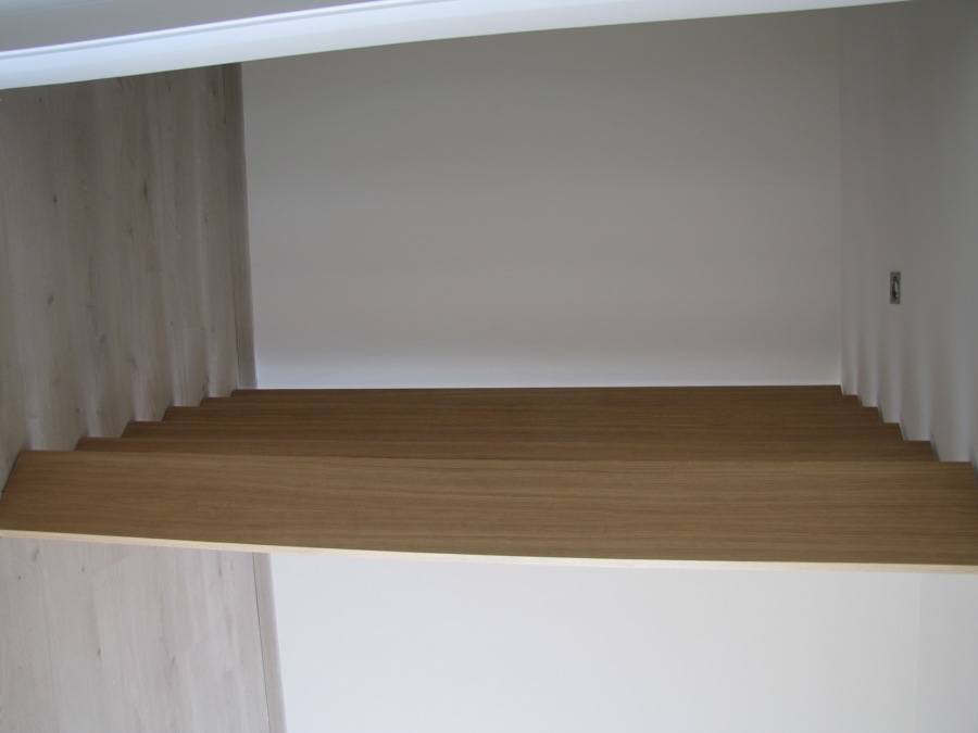 Recibidor visto desde salón-comedor 