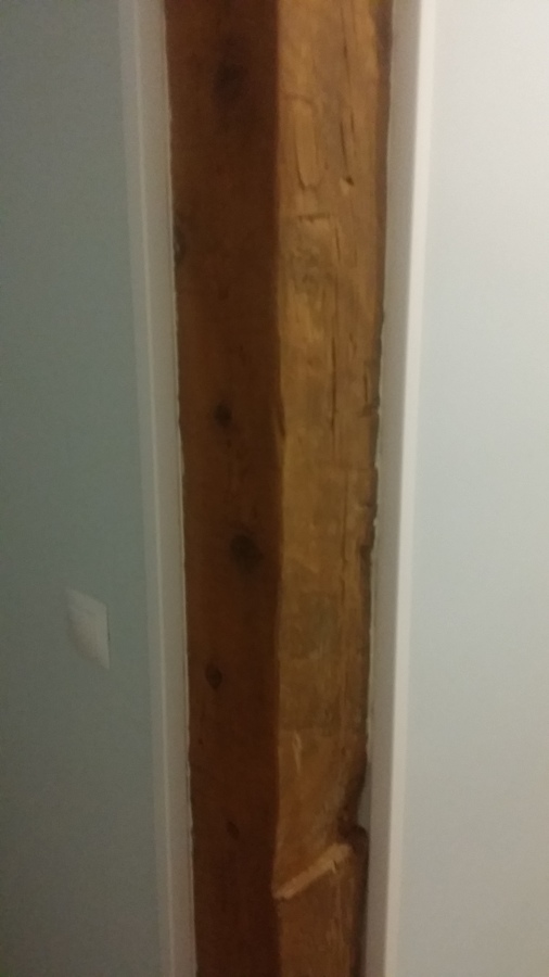 Recuperación de las vigas de madera