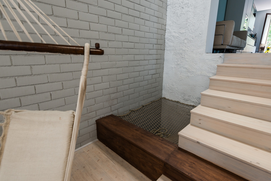 Red de seguridad - Entrada luz 