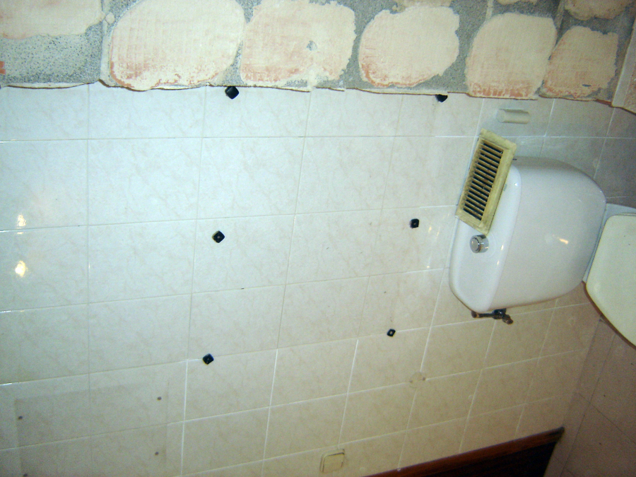 Reforma baño antes 