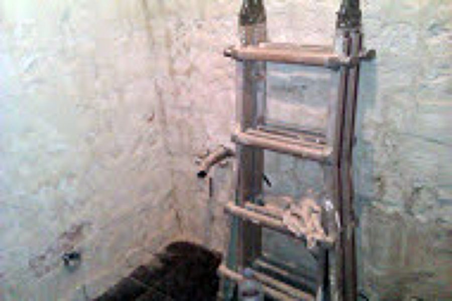 Reforma baño, Antes. 