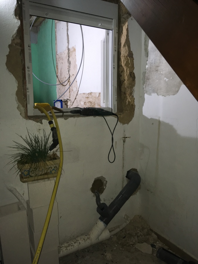 Reforma baño ventana