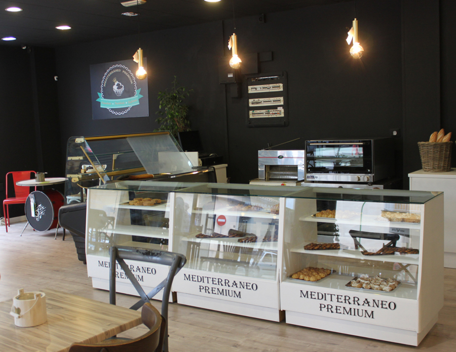 reforma cafetería mediterráneo premium para el programa cámbiame premium de telecinco