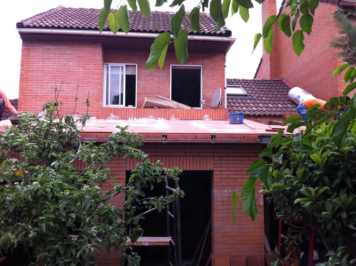 Imagen de la ampliación de la vivienda