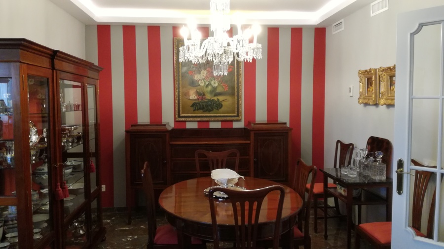 Reforma clásica de salón