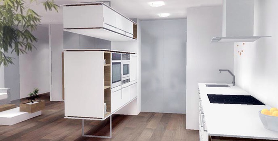 Reforma Cocina-Comedor semiabierto. PANDO. Valencia