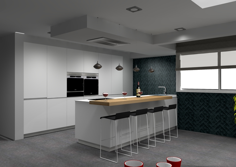 Reforma  cocina  en  el  centro de Vigo