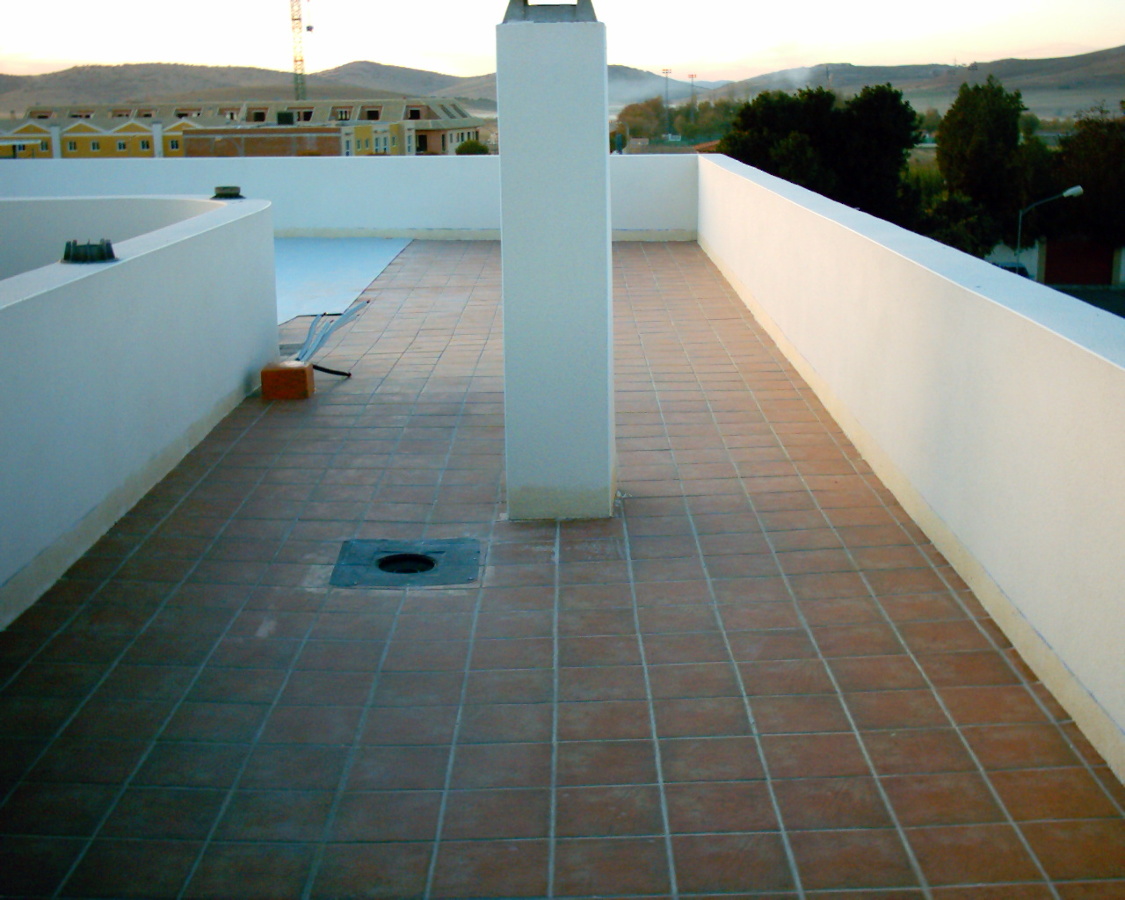 Reforma cubierta transitable