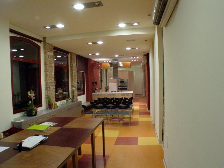 Reforma d'escola de cuina.