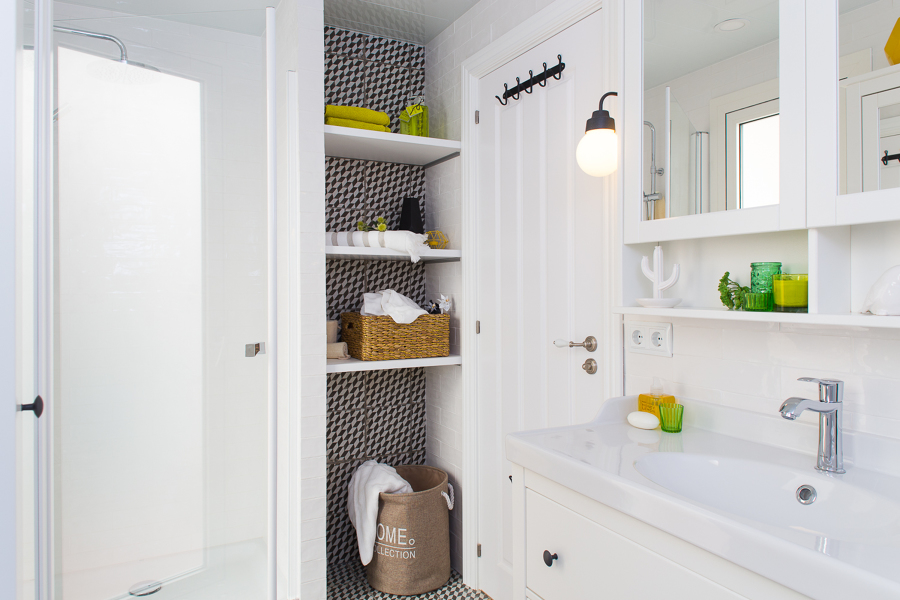 Reforma de baño retro