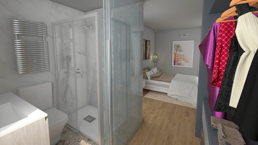 Reforma de baño y closet