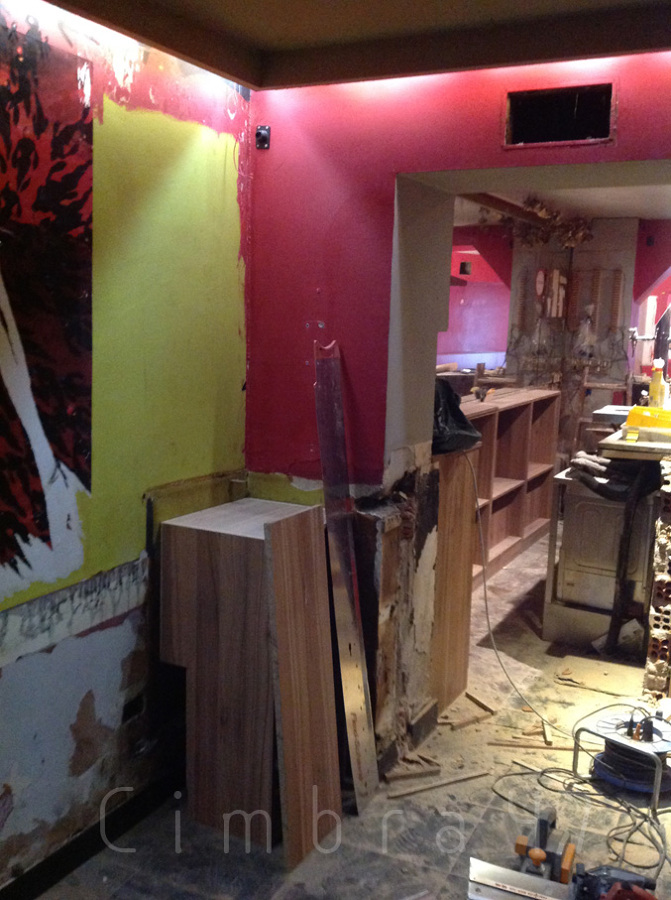 Reforma de bar "La Cuca" Burgos. Reforma de local comercial en burgos.