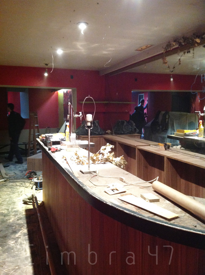 Reforma de bar "La Cuca" Burgos. Reforma de local comercial en burgos.