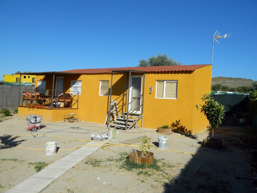 Reforma de casa de campo prefabricada