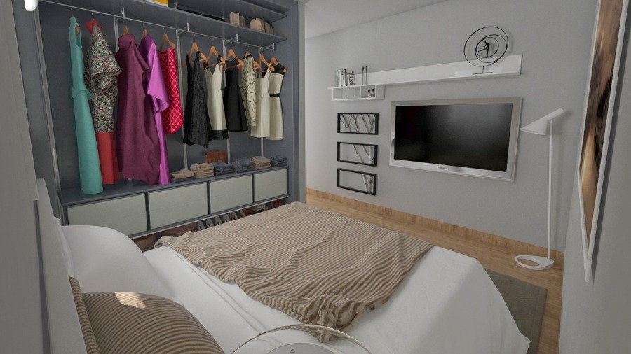 Reforma de habitación y closet