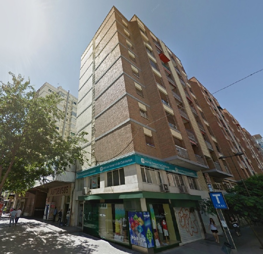 Reforma de Instalación Eléctrica de Servicios Comunes Edificio Plurifamiliar en Lleida - Fachada