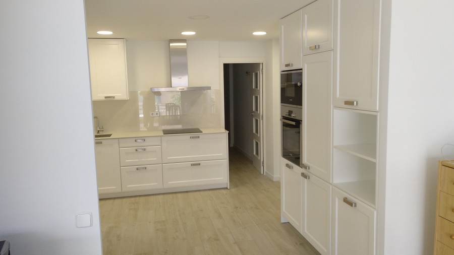 reforma de la cocina del piso