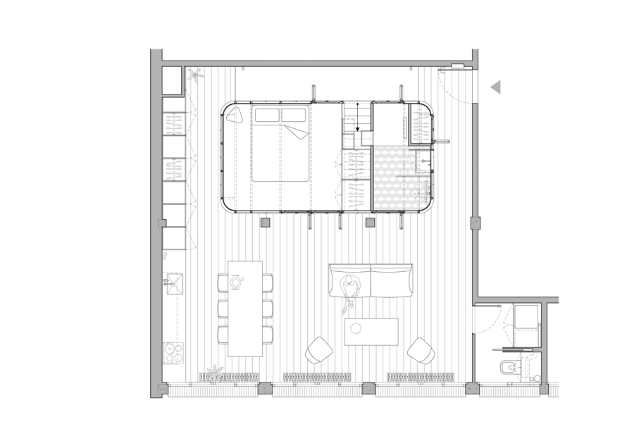 Reforma de loft industrial