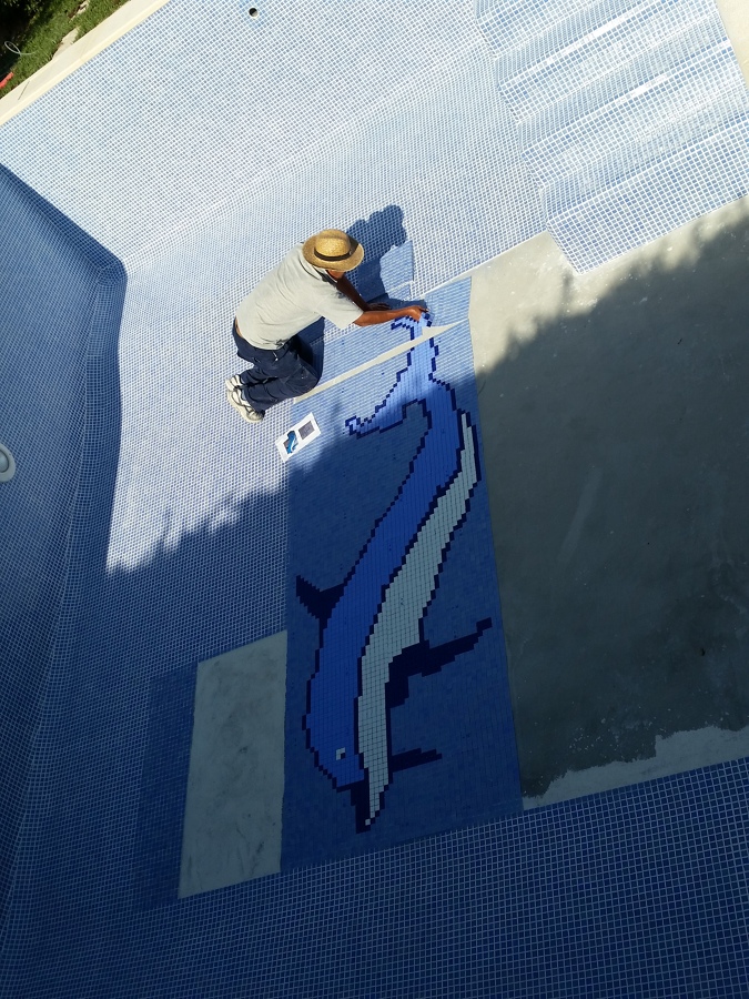 Reforma de piscina moderno