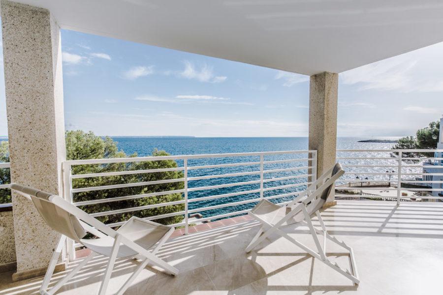 Reforma de piso en Illetas de 142m2 con 3 dormitorios, 2 baños, terraza