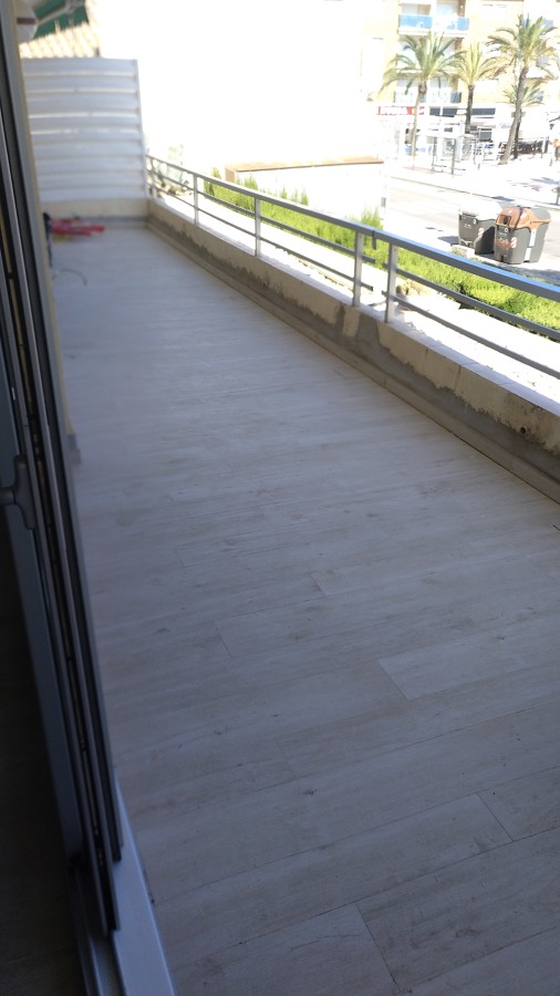 reforma de terraza del piso