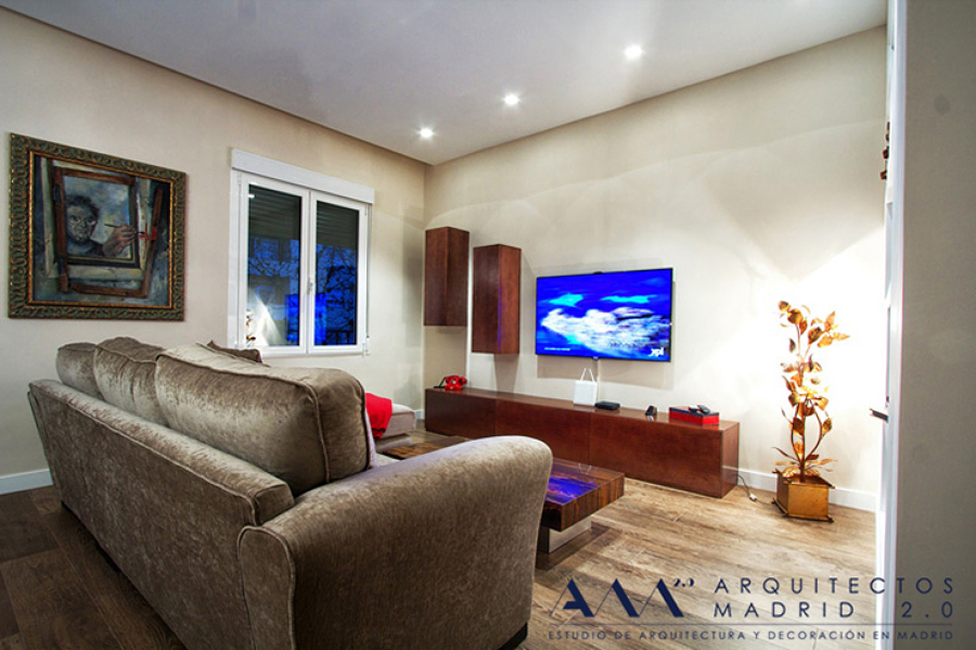 Reforma de vivienda en Madrid V-S | Arquitectos Madrid 2.0 | Salón 01