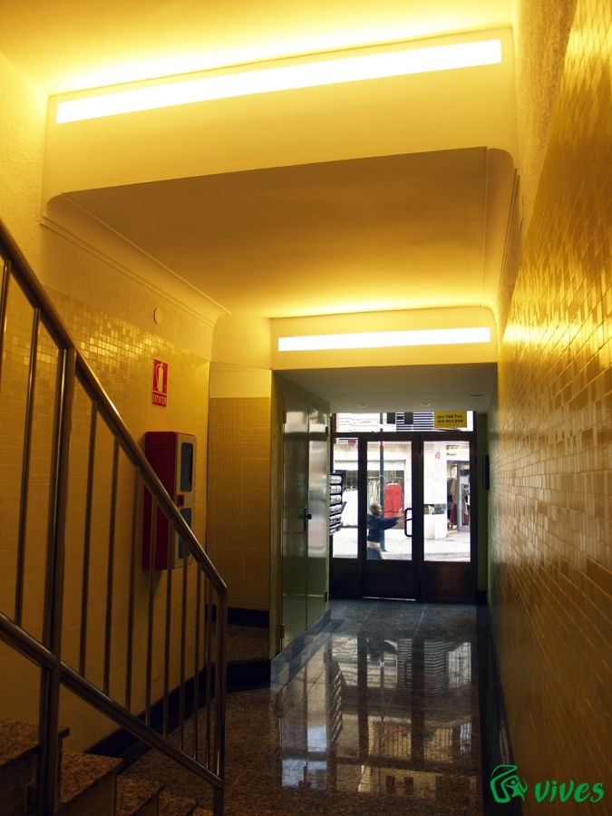 Reforma del zaguan de acceso al inmueble