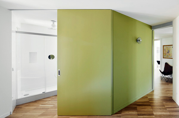 separador verde abierto