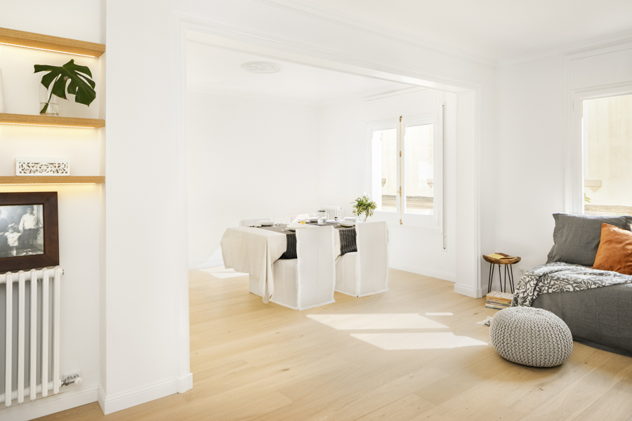 Reforma de Salón/Comedor Abierto en Vivienda