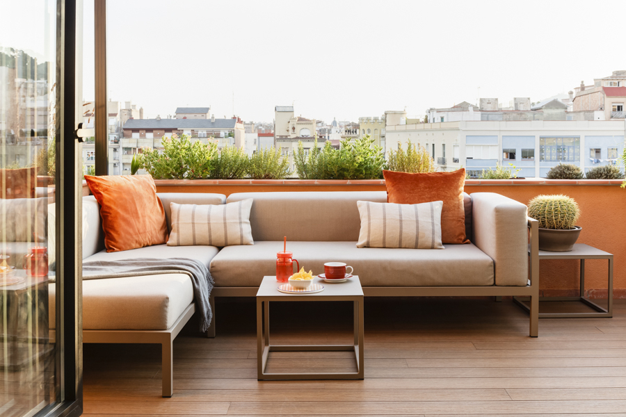 Reforma Integral en Terraza de Dúplex