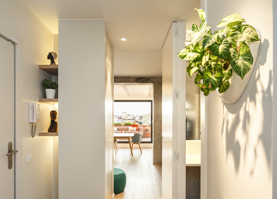 Reforma Integral de Vestíbulo en Dúplex