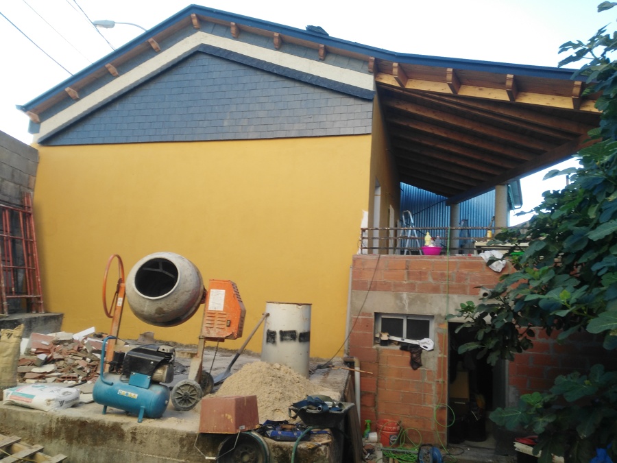 reforma integral de cubierta +porche