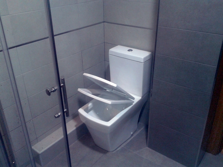 Reforma integral de un baño de 5 m2. 