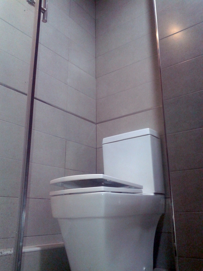 Reforma integral de un baño de 5 m2. 