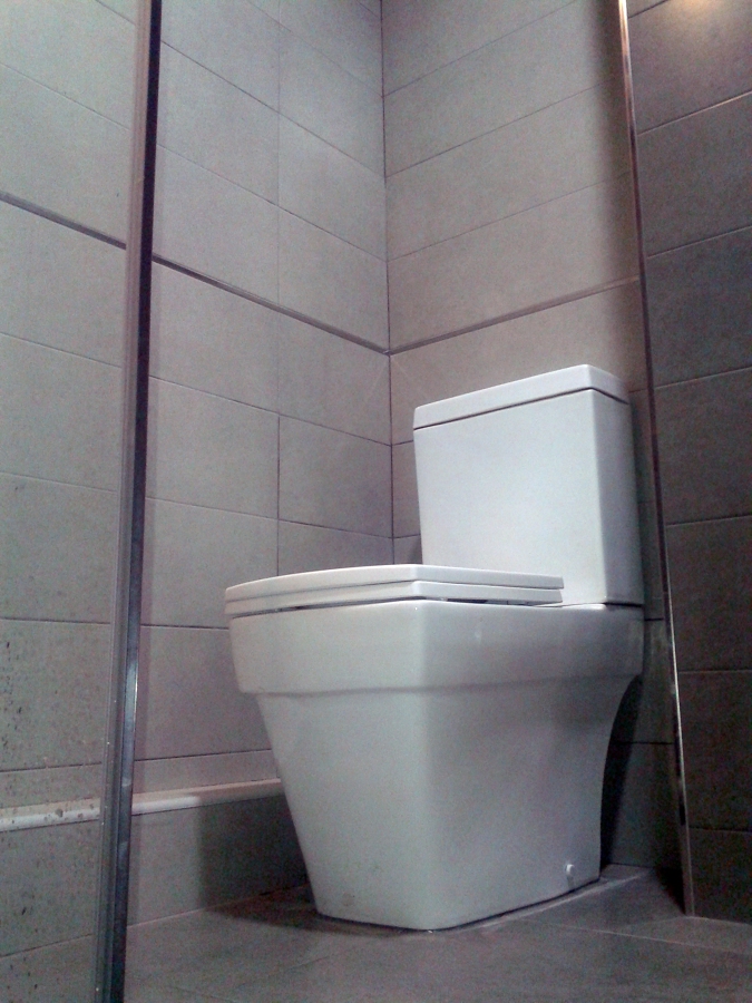 Reforma integral de un baño de 5 m2. 