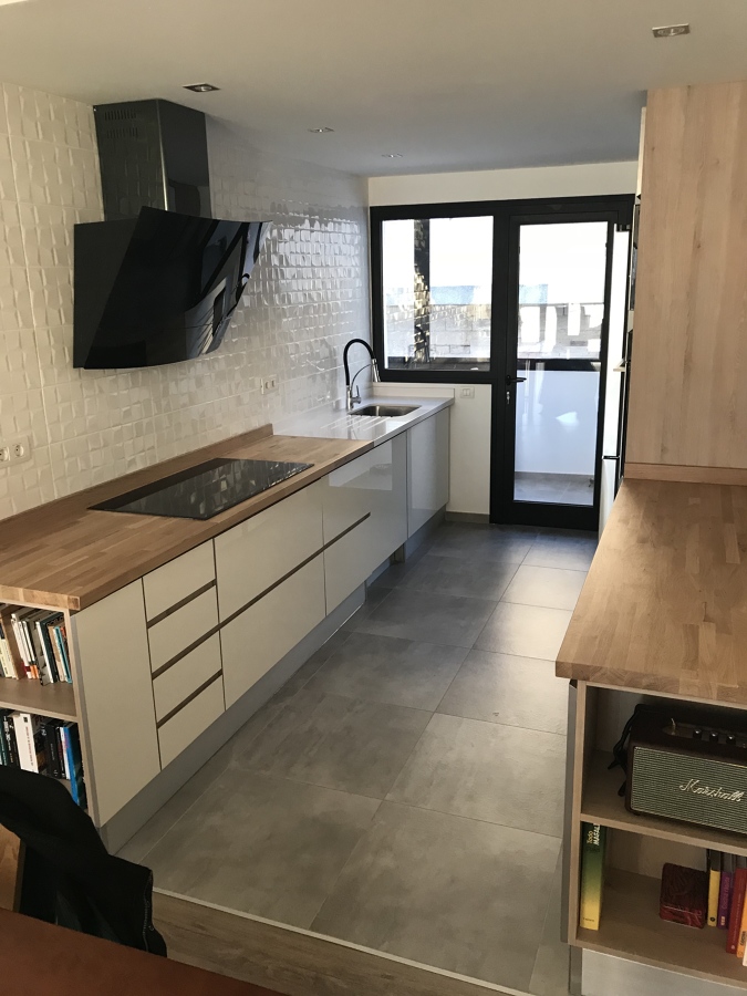 reforma integral, diseñamos la cocina e interiorismo