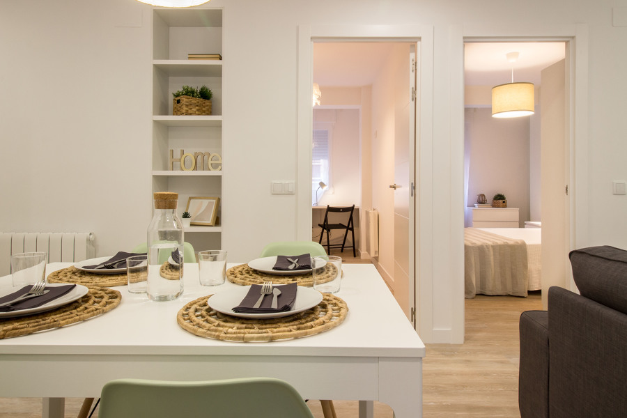 Reforma integral vivienda salon comedor