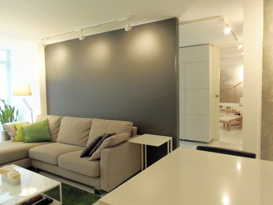 Reforma interior - Apartamento de Soltero - Salón 