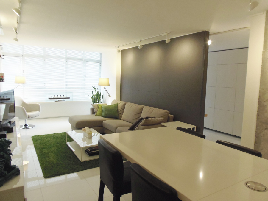 Reforma interior - Apartamento de Soltero - Salón 