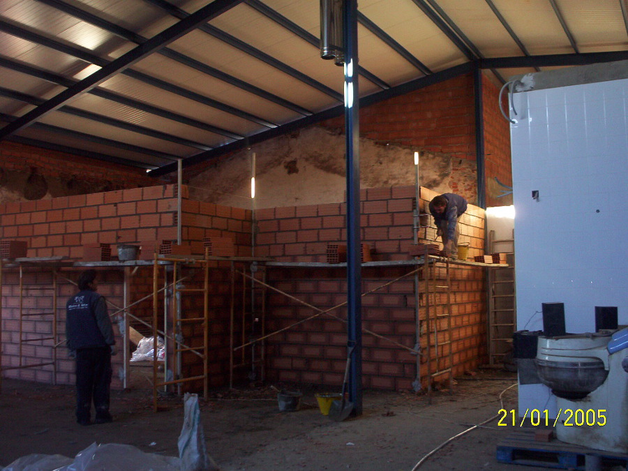 reforma interior panaderia industrial