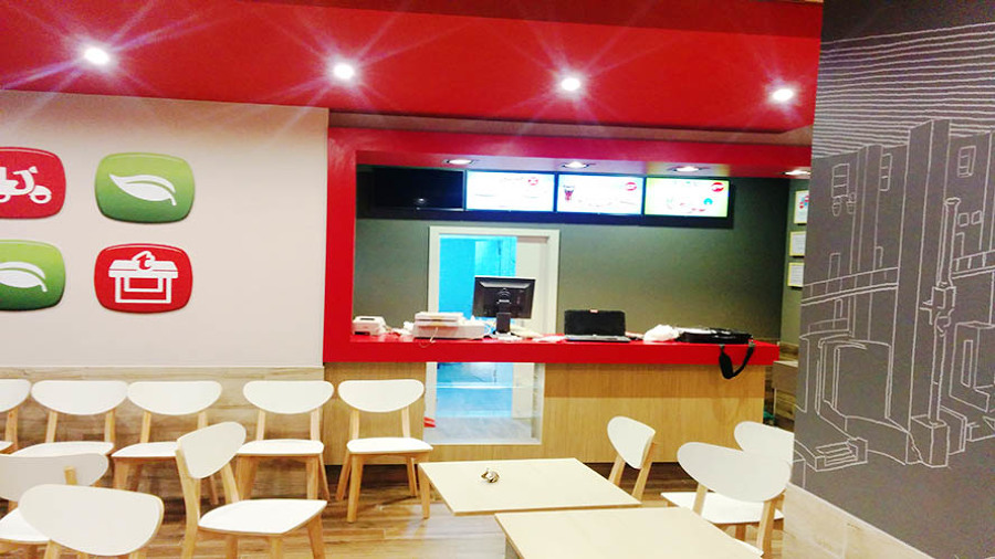 Reforma locar para telepizza mostrador