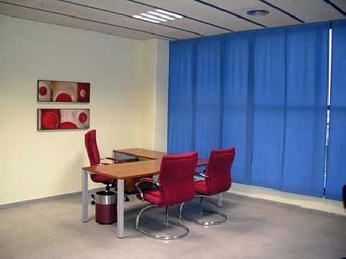 Reforma odicina en Barcelona: combinación de colores