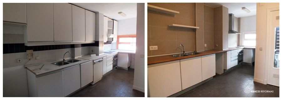 Reforma parcial de cocina