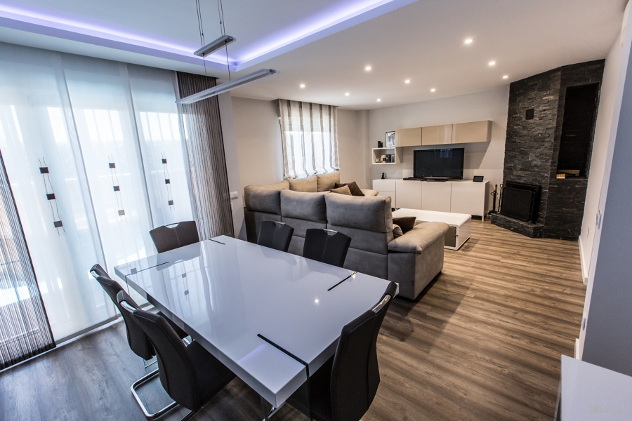 Reforma salón por Vivienda Sana.