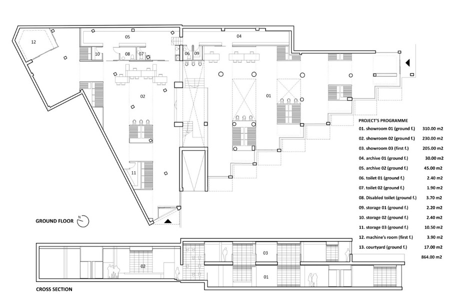 REFORMA SHOWROOM BORRAS-planos